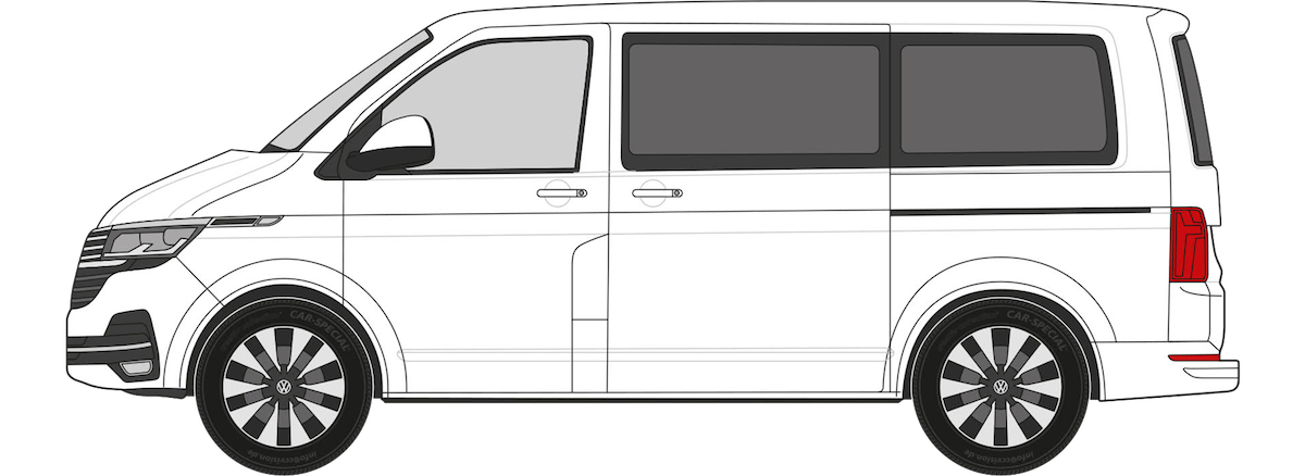 Minibus Standard, Minibus mieten, Bulli, VW Bulli mieten, VW T6 mieten